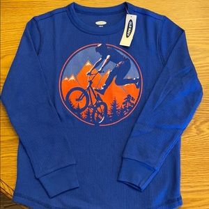 Boys Long Sleeve Graphic Thermal